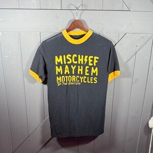 Go Fast Don’t Die Mens TShirt Mischief Mayhem & Motorcycles